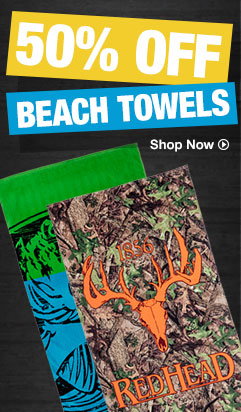 50% Off Beach Towels - Shop Now